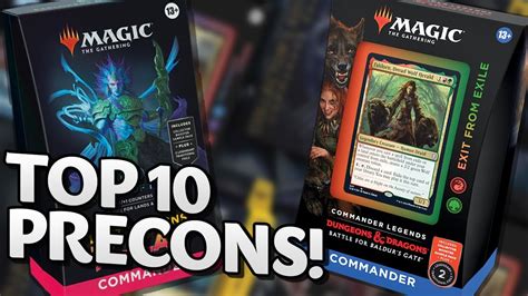 Top 10 Precon Decks For Commander November 2023 Edition Magic