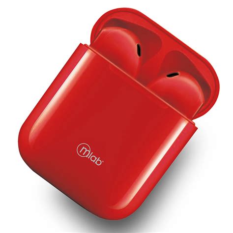 Ripley Audifonos Inalambricos Bluetooth Microlab Just Fly Rojo