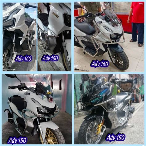 Rmg Pure Stainless Crash Guard For Adv Shopee Philippines