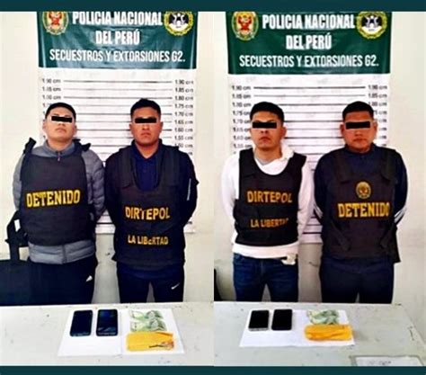 Trujillo Pnp Desarticul Banda Los Hijos De La T A Neri Agencia De