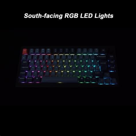 Keychron V Max Carbon Black LEDs RGB Hot Swap Gateron Jupiter