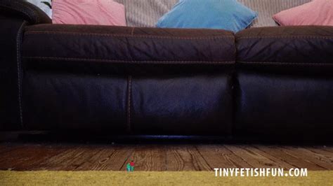 TFF1707 Brunette Giantess Ivy Rain Stumbles Upon A Tiny Infestation On Her Living Room Floor