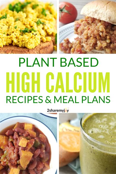 Best Vegan Calcium Sources High Calcium Recipes And Meal Plans