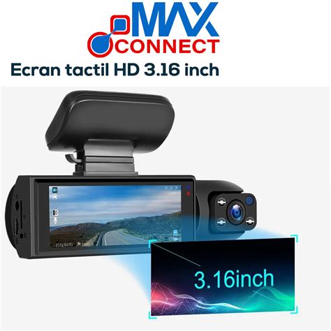 Camera Video Auto DVR Duala Full HD Rezolutie 1080p Ecran LCD Cu