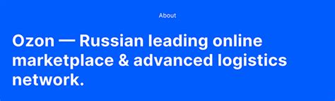 Ozon | website :: Behance