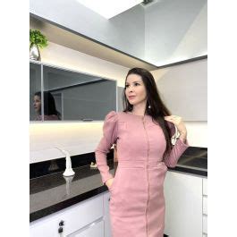 Jaleco Feminino Nude Charm