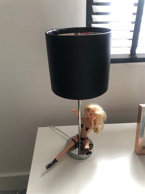 Barbie Stripper Lamp Pole Dancer Sex Worker Barbie Doll Lamp Etsy