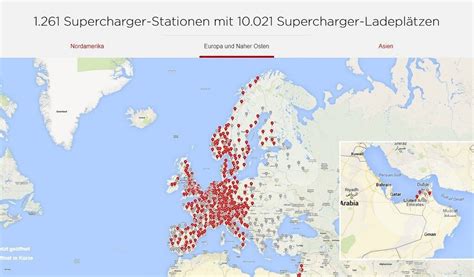 Tesla Erreicht Meilenstein Von 10 000 Supercharger Ladeplätzen Weltweit