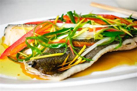 Chinese Steamed Fish With Ginger