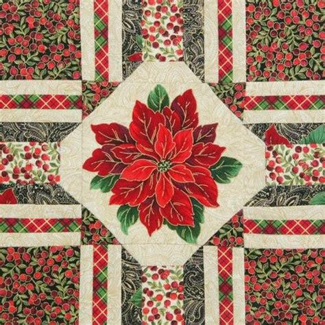 Poinsettias Christmas Quilts Quilts Holiday Fabric