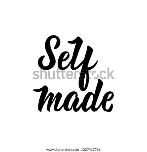 Self Made Sticker Vector Social Media Stock Vector Royalty Free 1327417766 Shutterstock