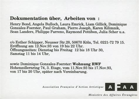 Dokumentation Ber Arbeiten Von Henry Bond Angela Bulloch Laura