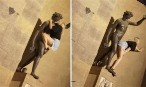 Female Tourist Climbs Onto Statue And Imitates Sex Acts World News Uk