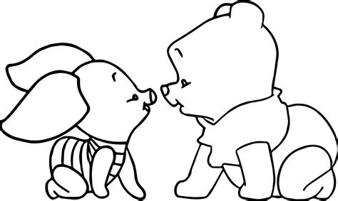 Winnie The Pooh Christmas Coloring Pages At Getcolorings Free