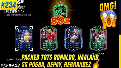 Omg Packed Tots Ronaldo Ss Pogba Opening X Tots Or