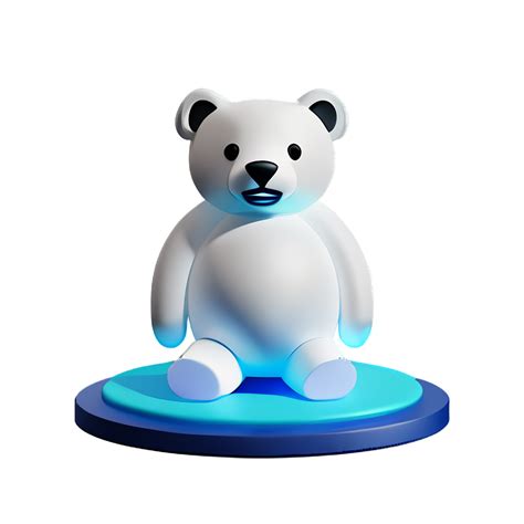polar bear 3d rendering icon illustration 29252706 PNG