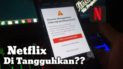 Akun Netflix Di Tangguhkan Youtube