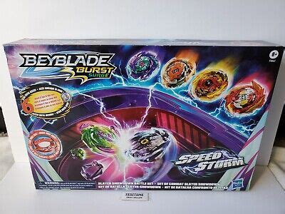 Beyblade Burst Surge Speed Storm Slayer Showdown Battle Set New Sealed