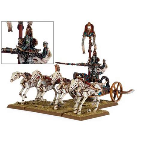 Tomb Kings Settra The Imperishable On The Chariot Of The Gods Model