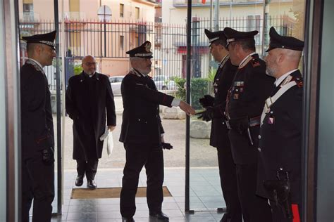 Il Comandante Della Legione Carabinieri Campania In Visita Presso Il