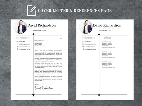 2023 Resume Template, Resume Cover Letter, Minimalist Resume ...