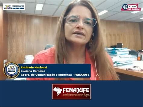 Fenajufe recebe homenagem do Fórum Permanente em Defesa do Serviço