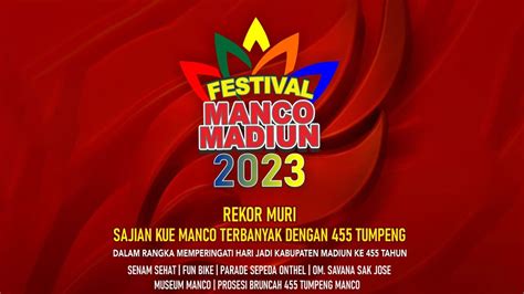 LIVE REKOR MURI 455 TUMPENG MANCO FESTIVAL MANCO KABUPATEN MADIUN