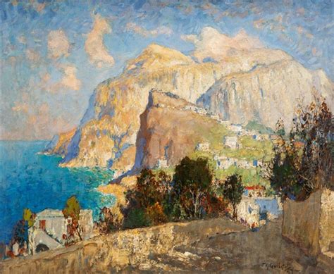 Capri Monte Solaro By Konstantin Ivanovich Gorbatov On Artnet