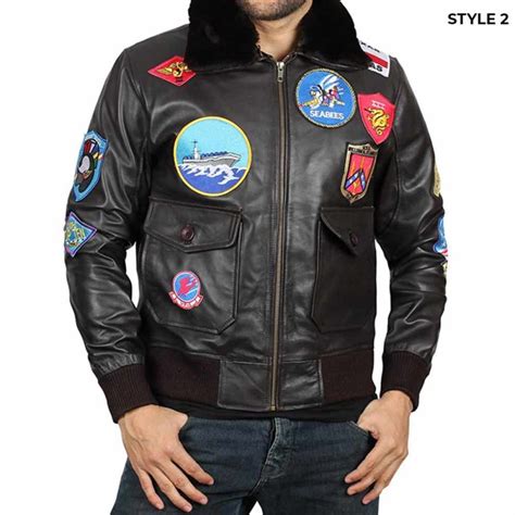 Top Gun Jacket Tom Cruise G 1 Flight Leather Jacket