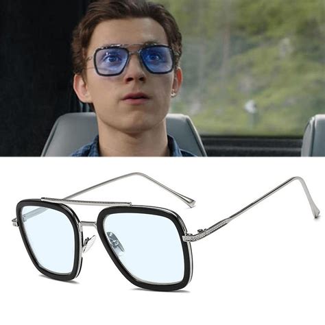 Iron Man Spider Man Cosplay Glasses Superhero Tony Stark Peter Parker