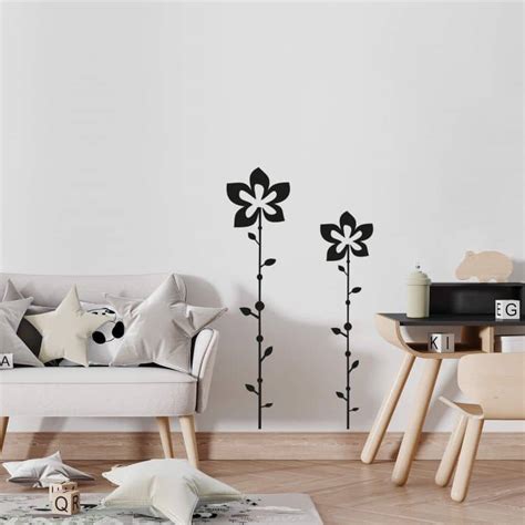 Flower Abstract Wall sticker | wall-art.com