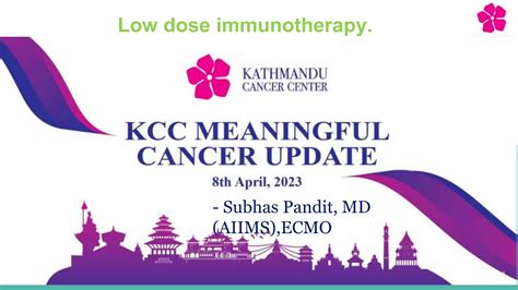 Low dose Cancer Immunotherapy (Nivolumab) : Making immunotherapy ...