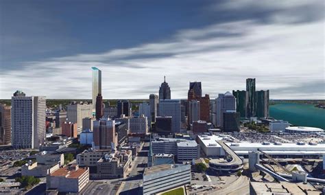 Photos Of What Detroits Skyline Could Look Like Once The Hudsons