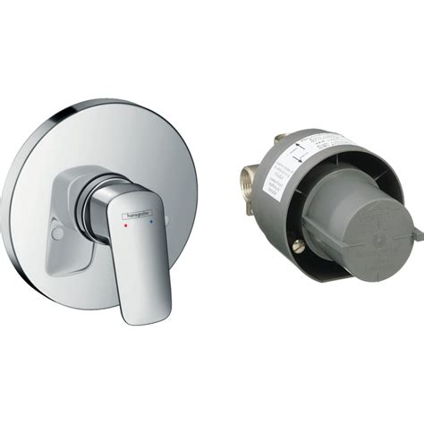 Hansgrohe Logis Chromowany Zestaw Prysznicowy Bateria