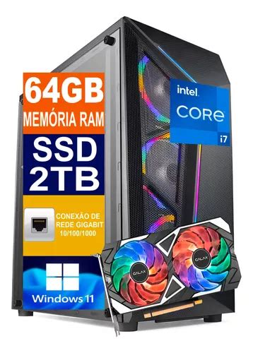 Pc Gamer Cpu I F Ssd Tb Gb Ddr Rtx Gb