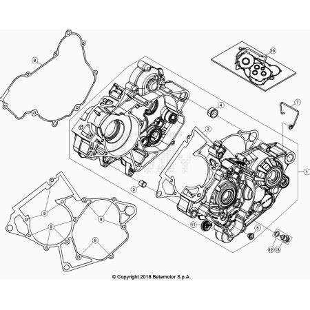 Pi Ces Moteur Et Chassis Pour Beta Racing Avec Microfiches Et