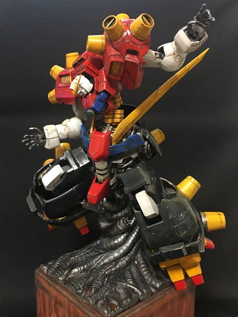 Devil Gundam Custom Work By Renwmg Rio X Teir