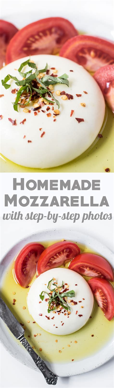 homemade mozzarella