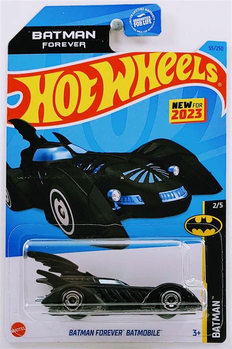 Hot Wheels 2023 Collector 055 250 Batman 2 5 New Models Batm