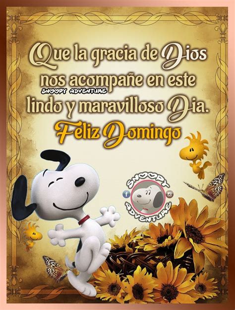 Feliz Domingo Snoopy Friendship Quotes Adventure