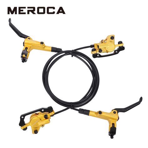 MEROCA Folding Bike Brakes Bmx Litepro Hydraulic Disc Brake Aluminum