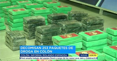 Decomisan paquetes de droga en un articulado en Colón Provincias