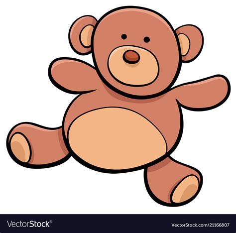 Teddy Bear Cartoon Toy Clip Art Royalty Free Vector Image