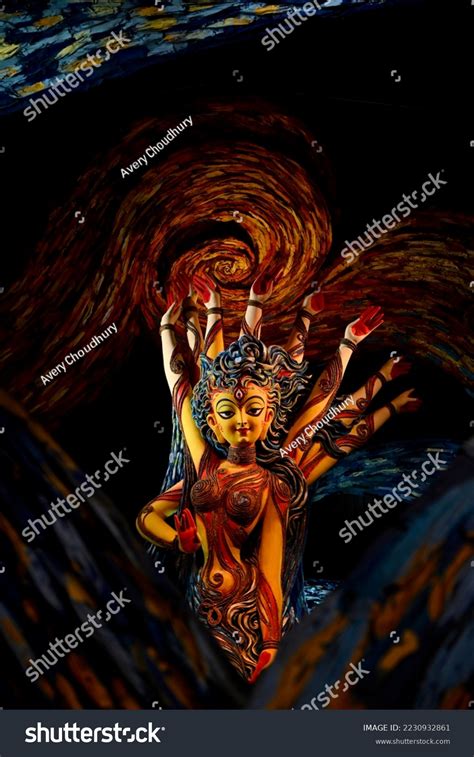 Kolkata Durga Puja 2022 Durga Idol Stock Photo 2230932861 | Shutterstock