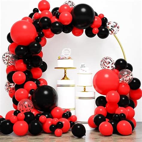 Best Black And Red Balloon Arch Elevate Your Event Decor