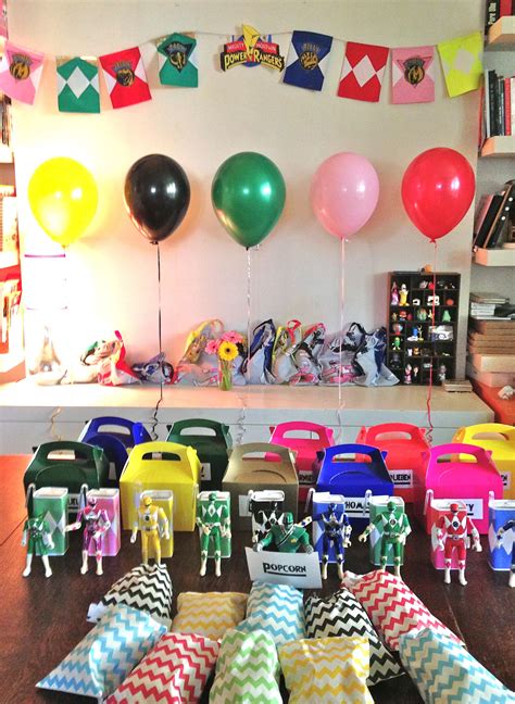 Power Rangers Birthday Party Ideas