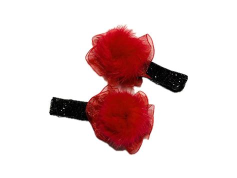 Pcs Ribbon Hair Clip Red Collection Rose Ribbons Mom Pinkoi