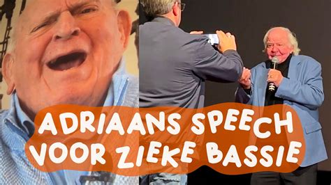 Adriaan Spreekt Zieke Broer Bassie Toe Emotioneel Youtube