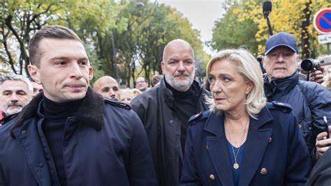 Marine Le Pen Lassure Jordan Bardella Sera Premier Ministre Si Elle Gagne La Présidentielle