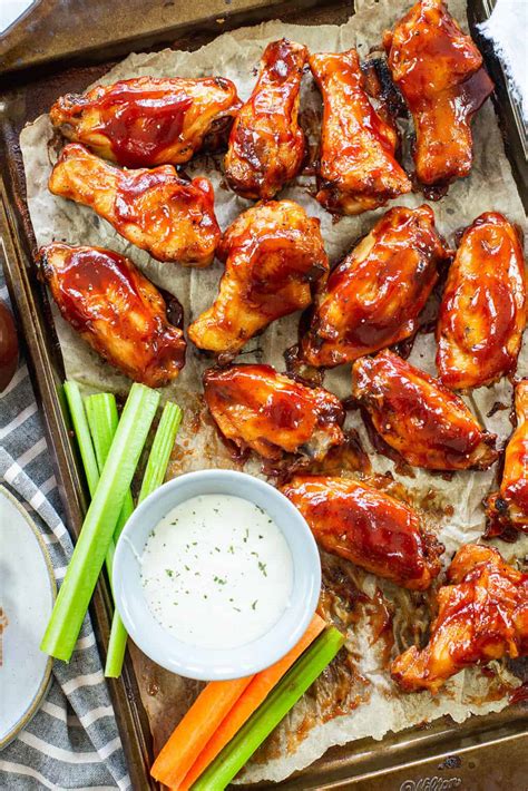 Baked BBQ Chicken Wings That Low Carb Life